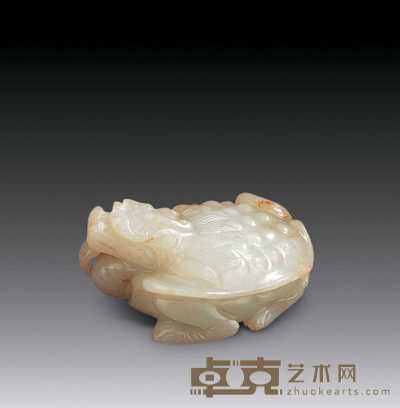 清 玉鼋 长6cm